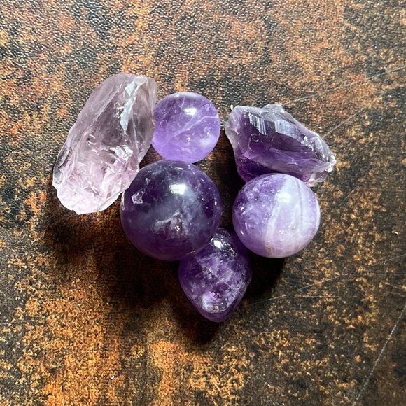 Lot of 6 Healing Crystals - Picture 2 of 4